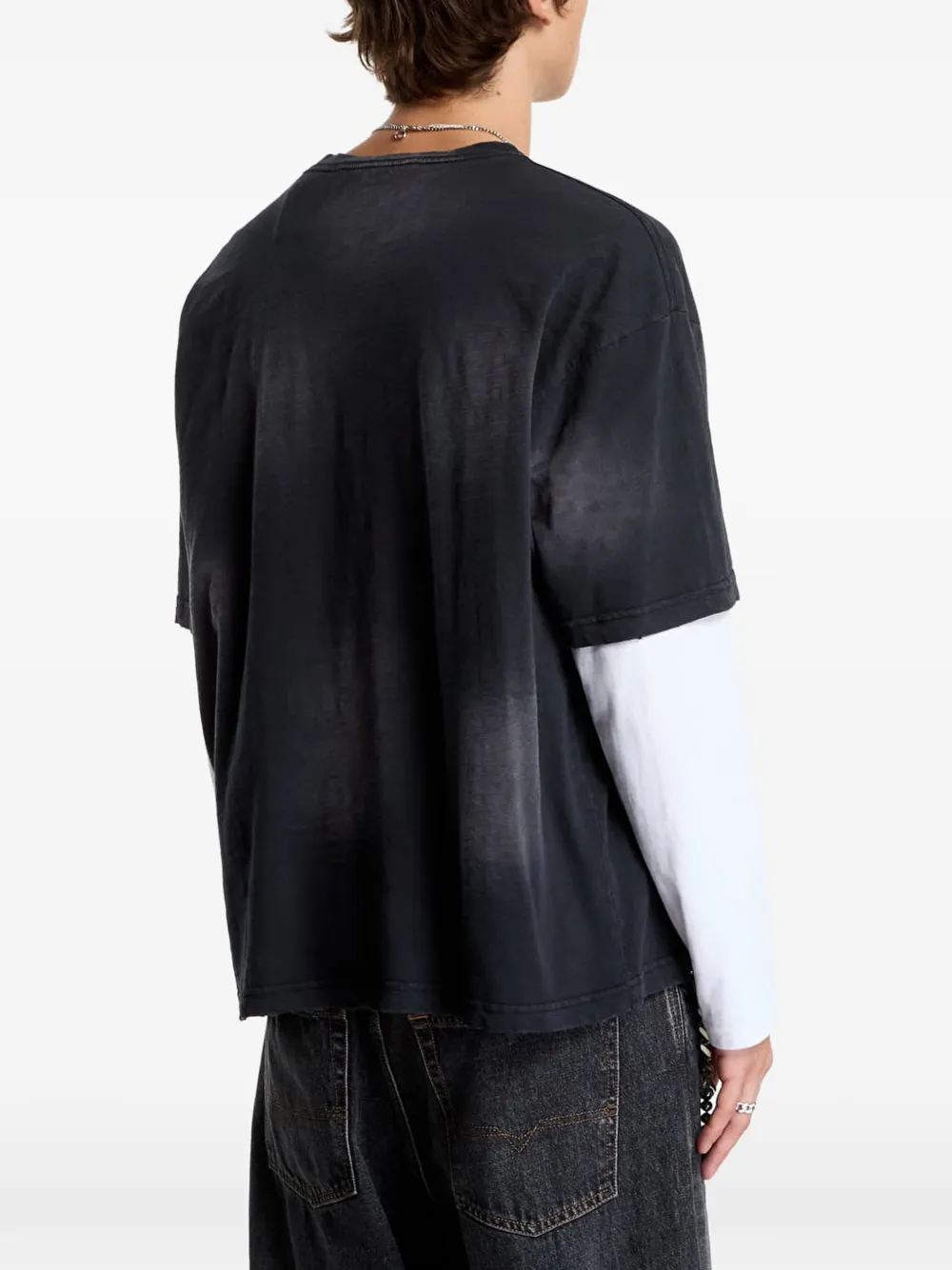 MISBHV T-shirt met logoprint Zwart