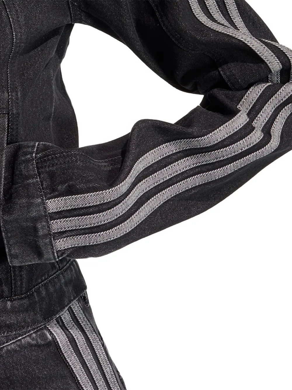 adidas SST 2.0 denim jacket Zwart