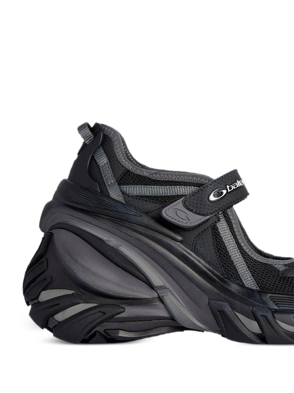 Balenciaga Hydra touch-strap mesh Mary Jane sneakers Zwart