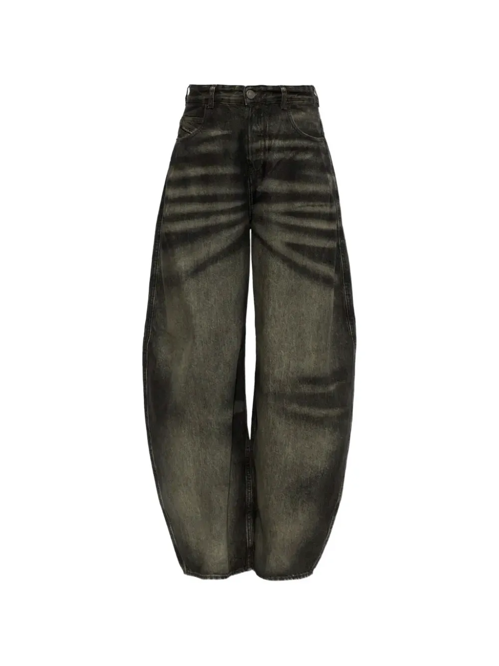 Diesel 1987 D-Khelz-Fsj faded barrel-leg jeans