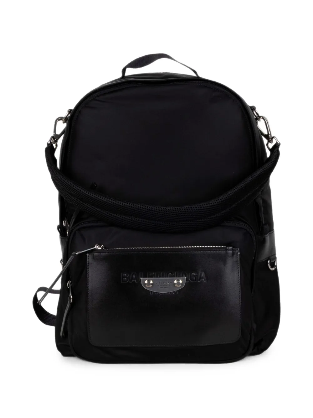 Balenciaga Rugzak met logo-plakkaat Zwart