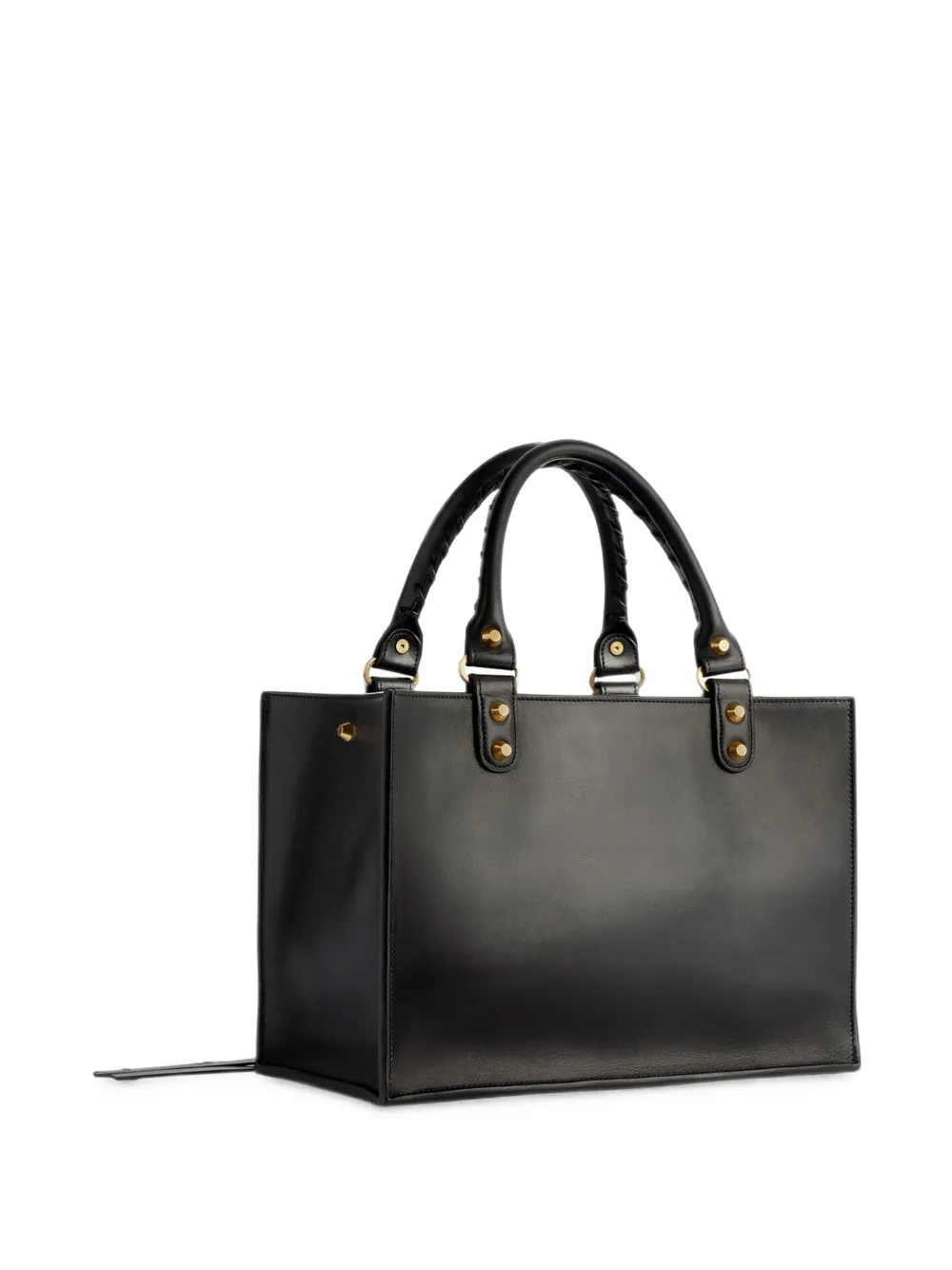 Balenciaga medium Le City Sleek leather tote bag Zwart