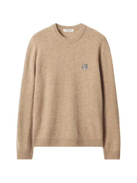 Maison Kitsuné fox-patch sweater