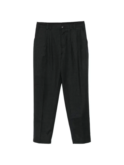 Canali pleated-detail trousers