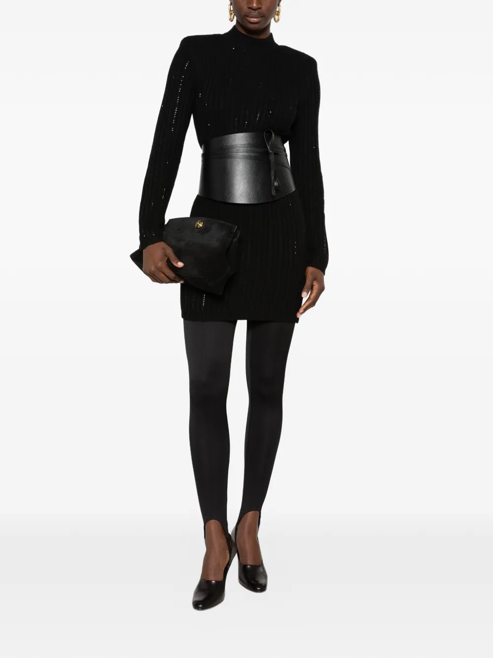 TWINSET Mini-jurk Zwart