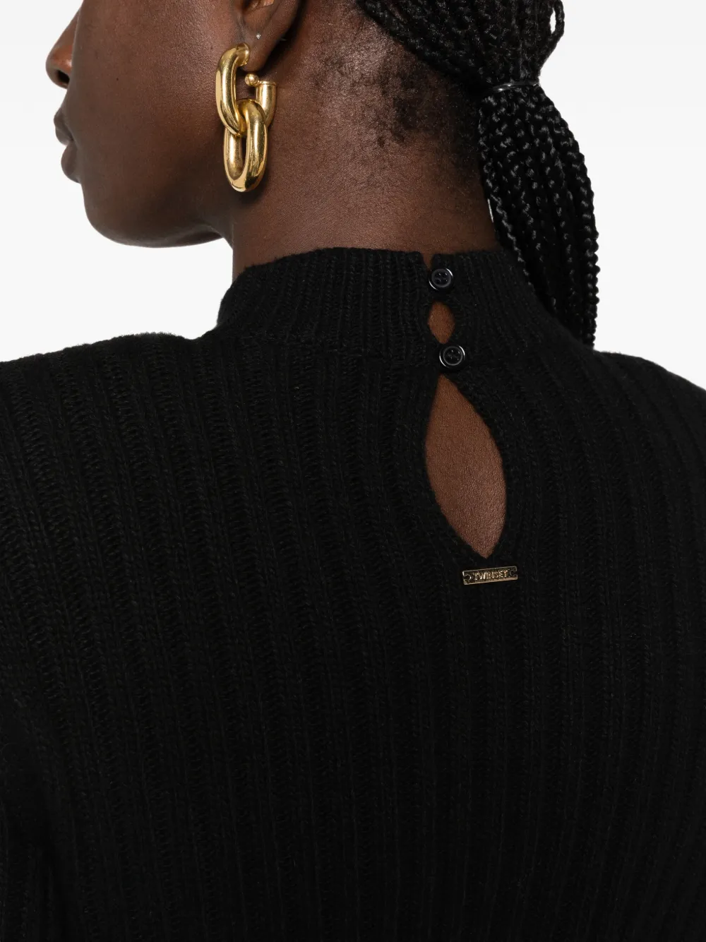 TWINSET Mini-jurk Zwart