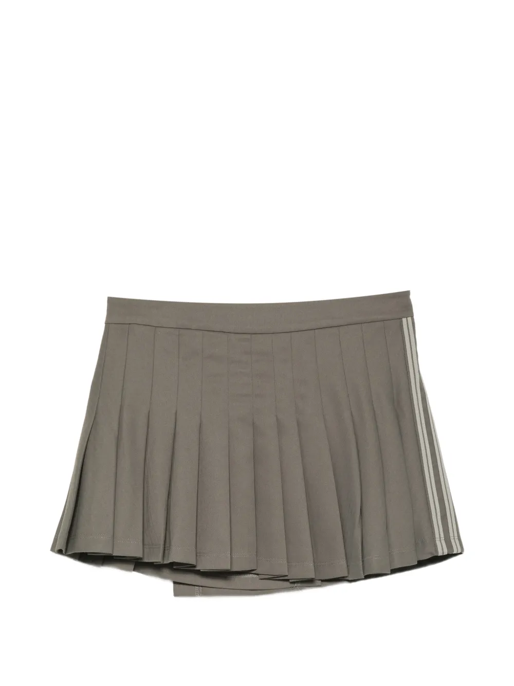 adidas pleated wrap mini skirt Groen