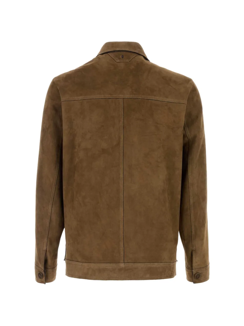 Santoro Suède shirtjack Bruin