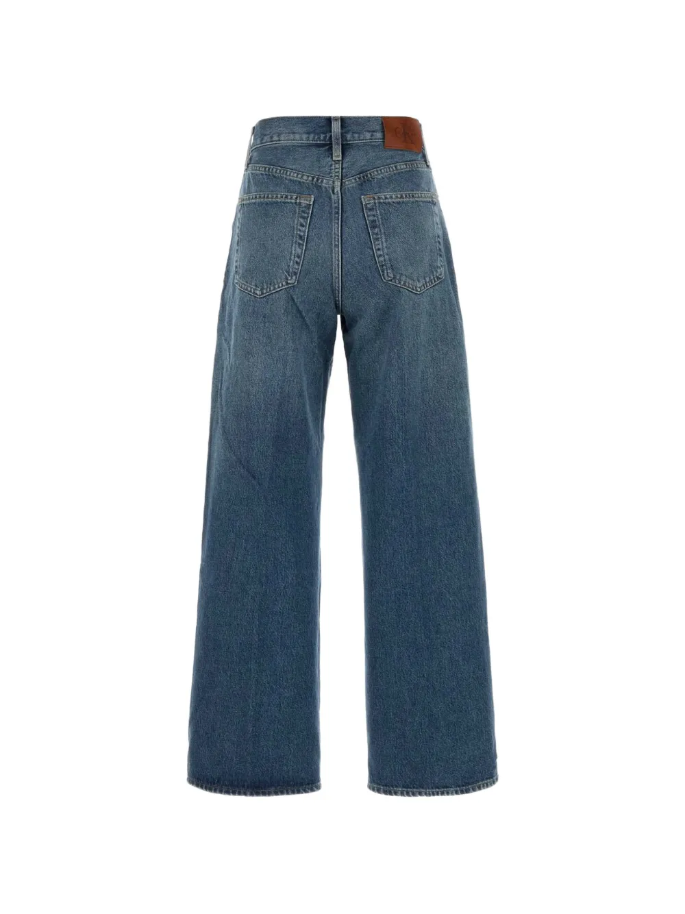 Calvin Klein Jeans met wijde pijpen Blauw
