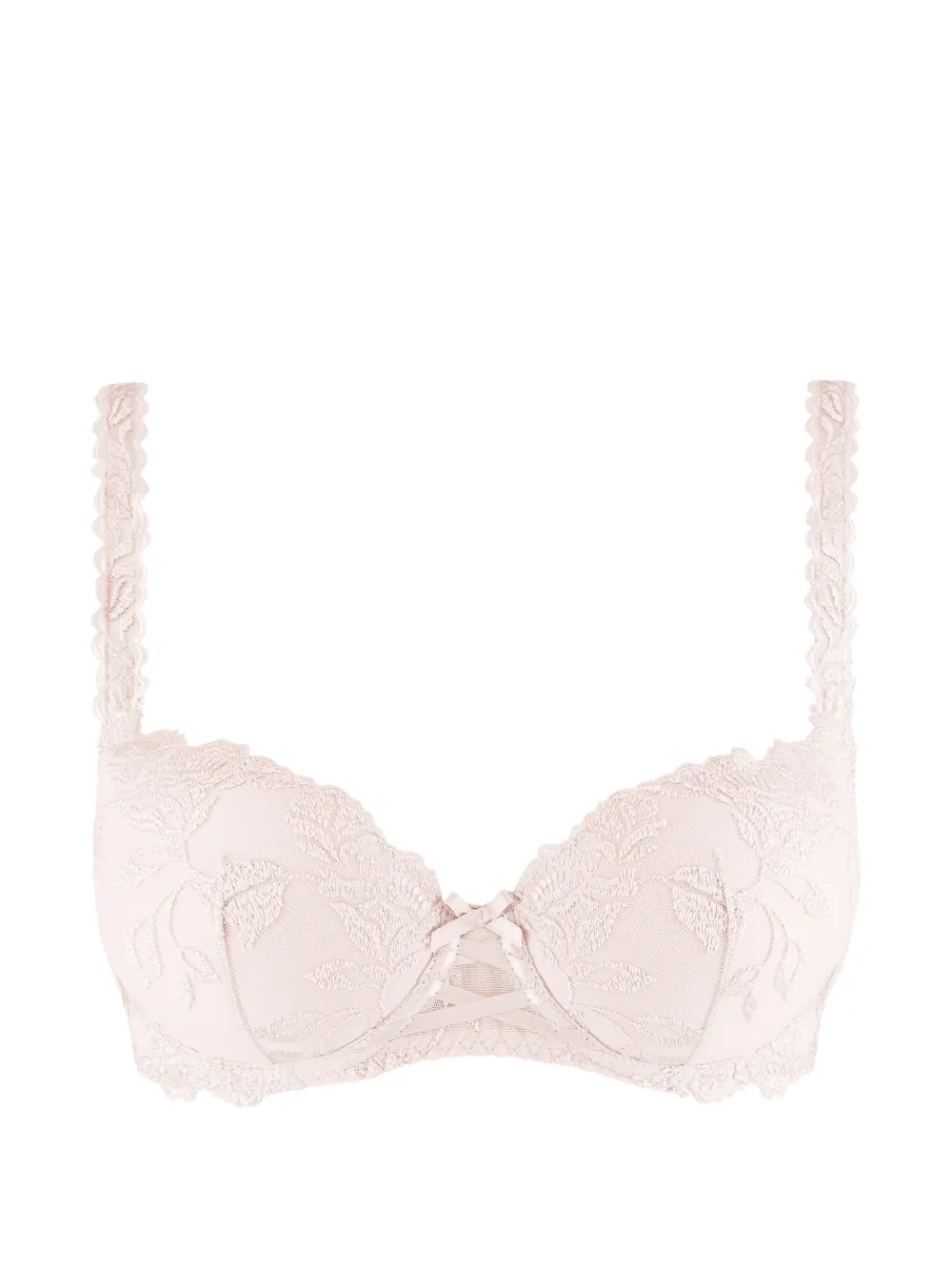 Aubade Softessence BH mit Blumenstickerei - Nude