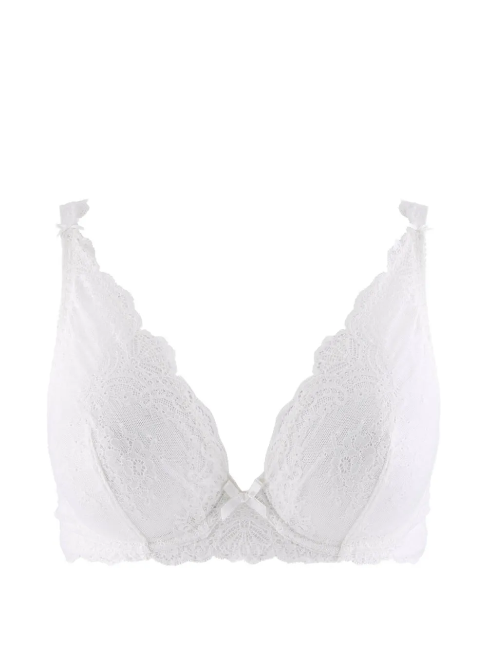 Aubade Reggiseno a triangolo Danse des Sens in pizzo - Bianco