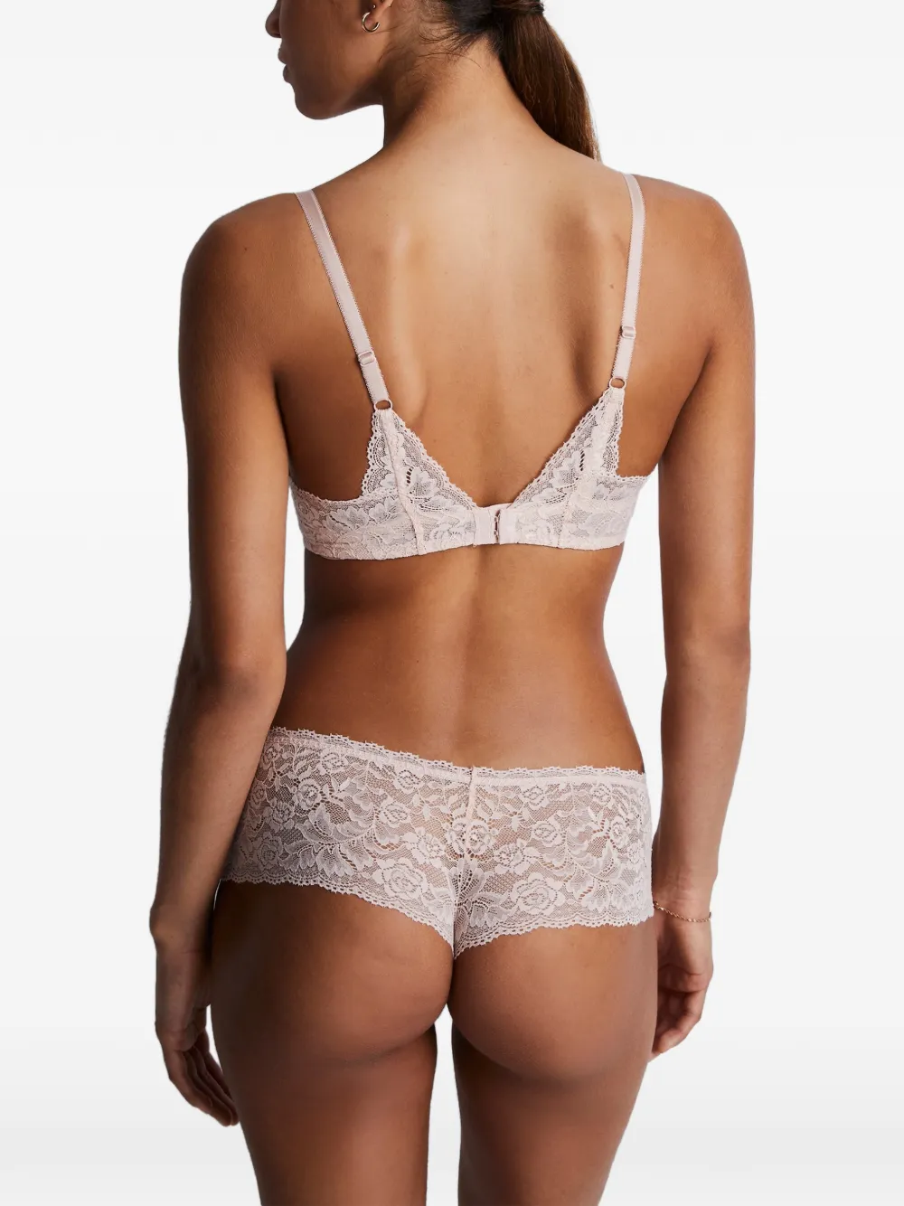 Aubade Kanten slip Beige