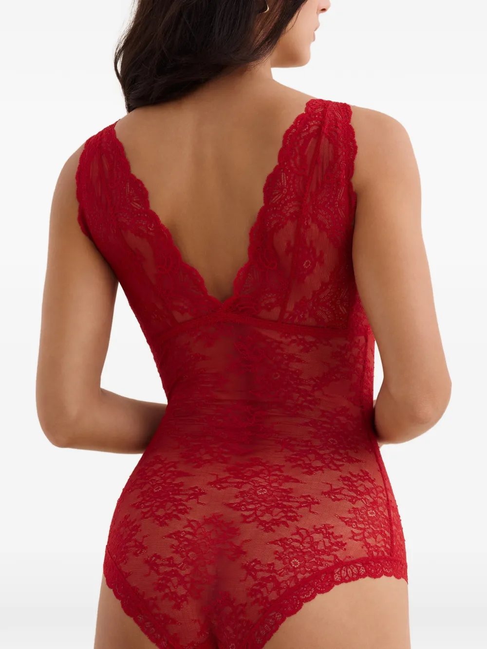 Aubade Kanten body Rood