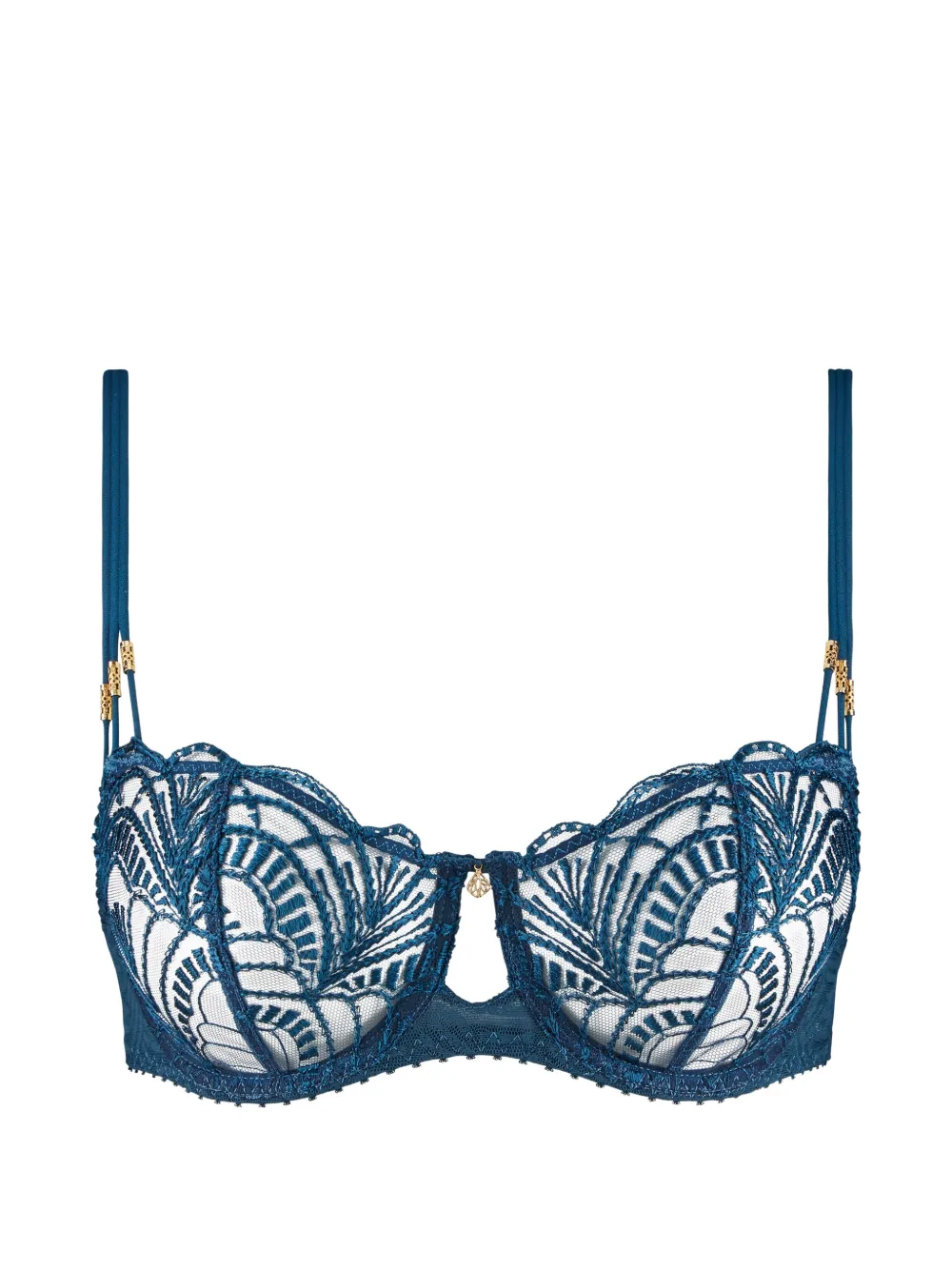 Aubade Reggiseno Vibes con ricamo - Blu