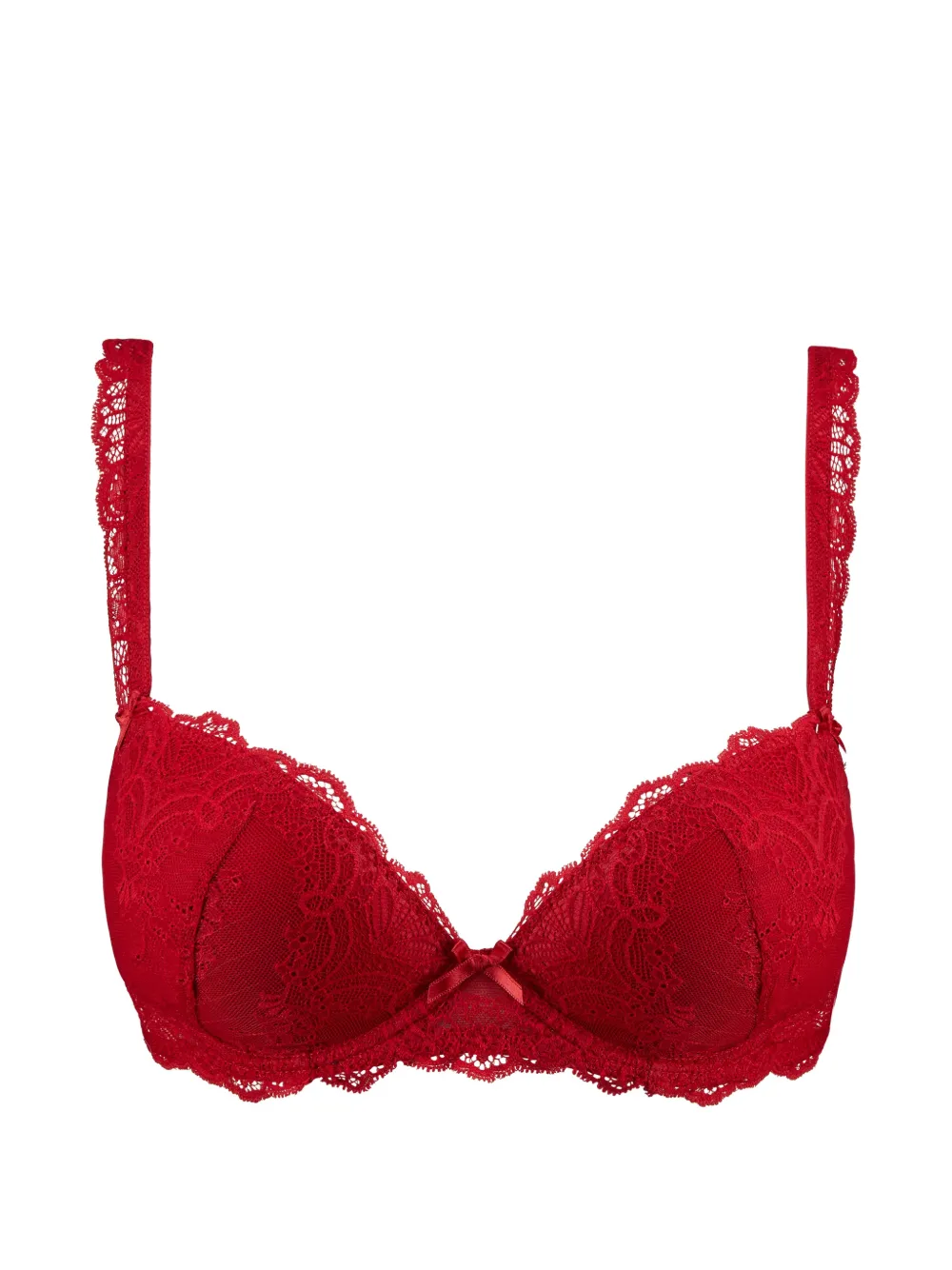 Aubade Reggiseno push-up in pizzo - Rosso