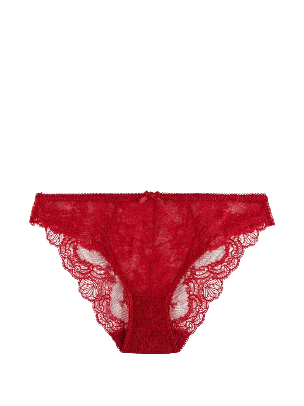 Aubade Reggiseno Danse des Sens in pizzo a fiori - Rosso