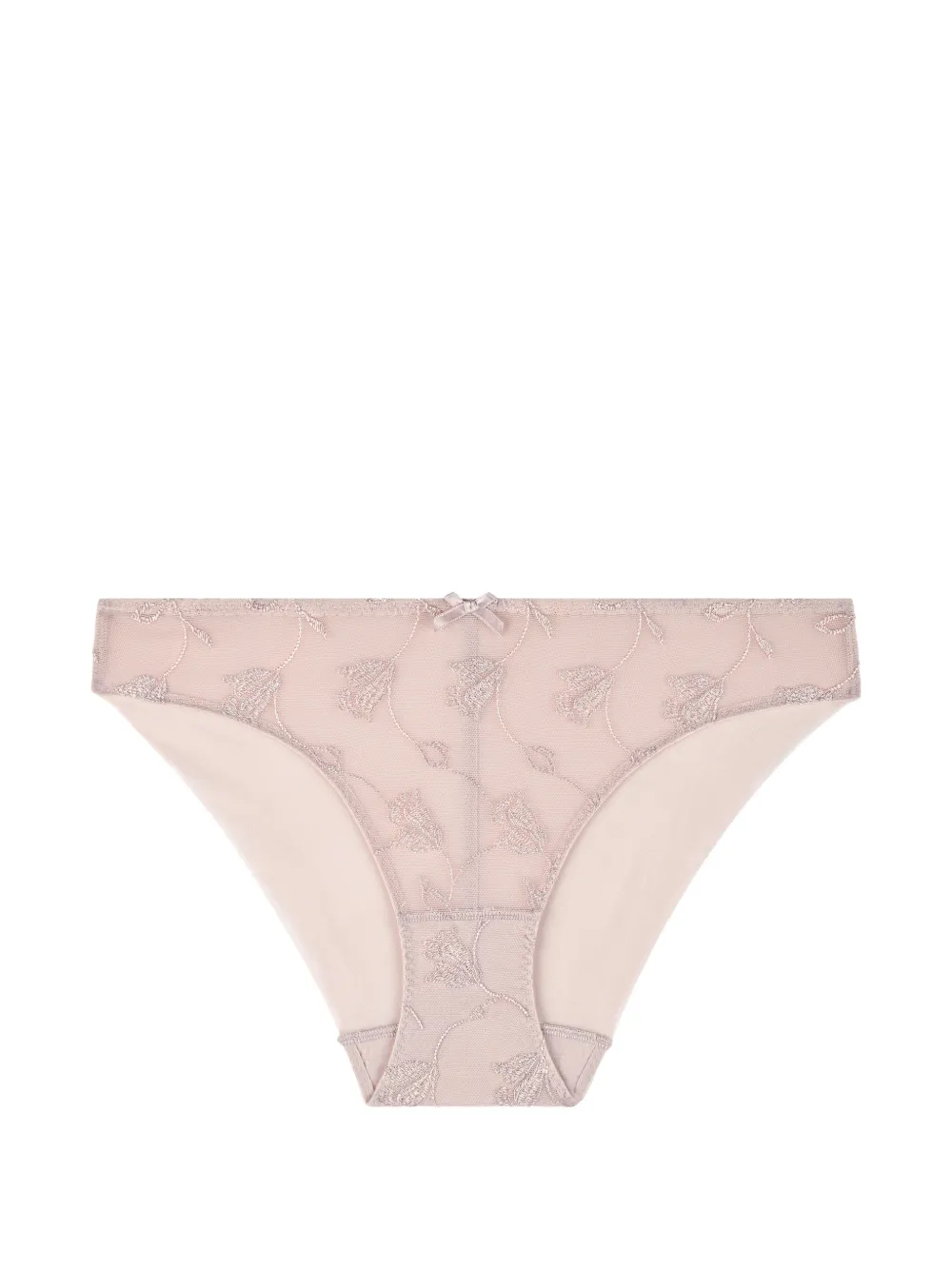 Aubade Slip Softessence con ricamo - Toni neutri