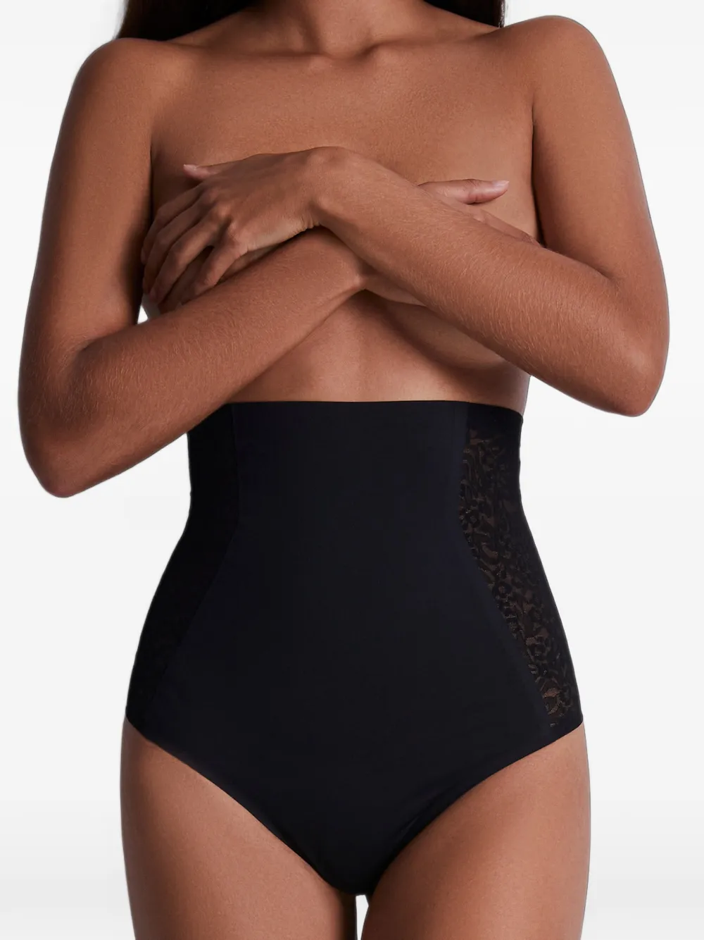 Aubade Sculpt high-waist string Zwart