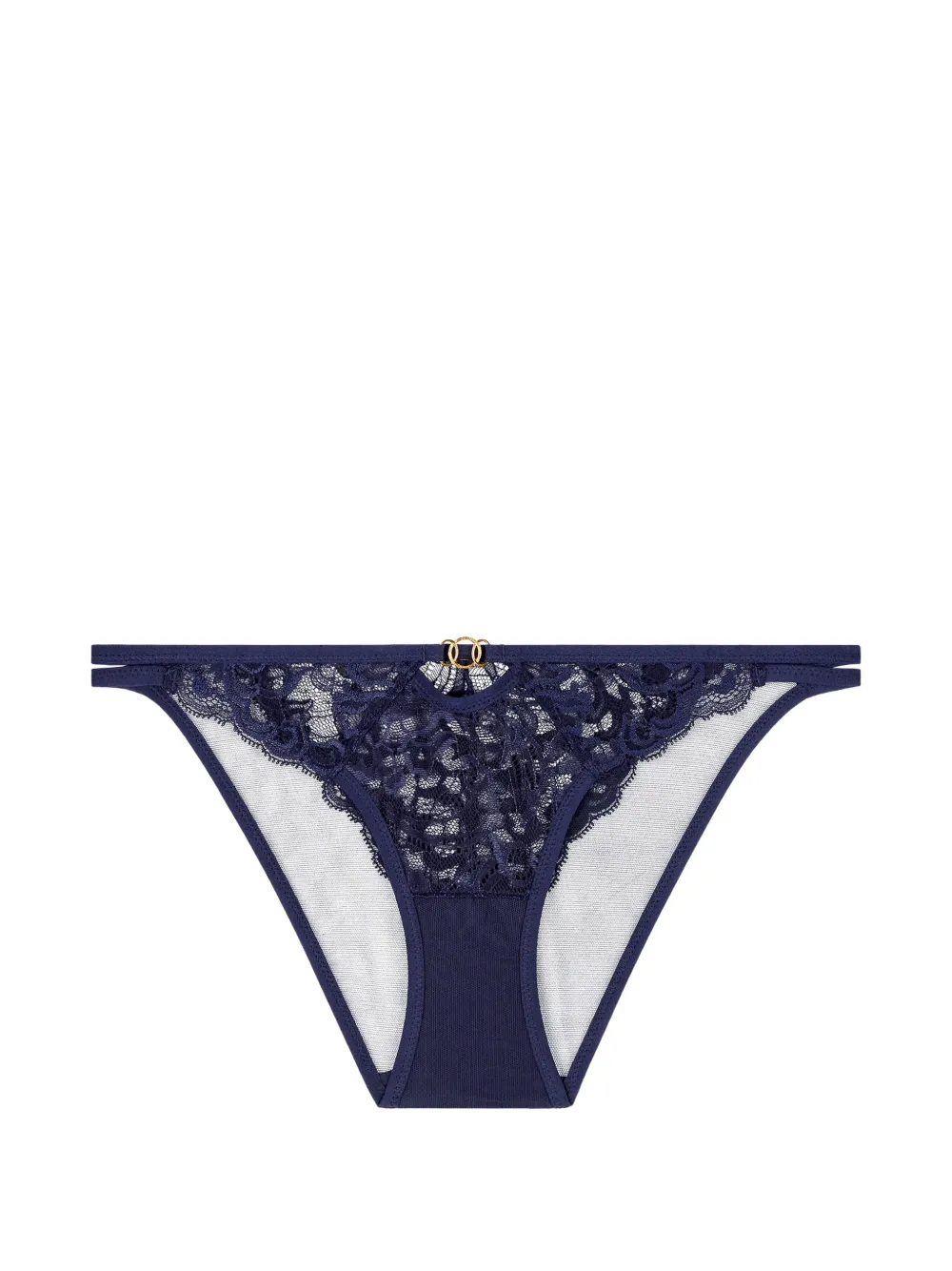 Aubade Feeling Myself Slip aus Spitze - Blau