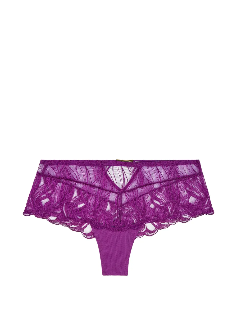 Aubade Bestickter Slip - Violett