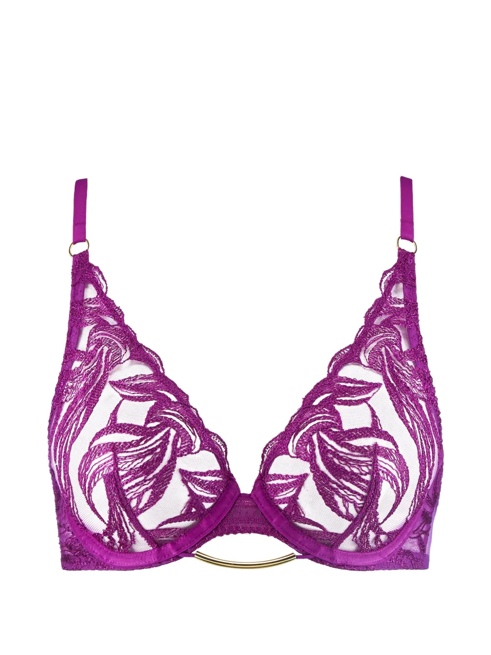 Aubade Reggiseno Into The Groove con ricamo - Rosa