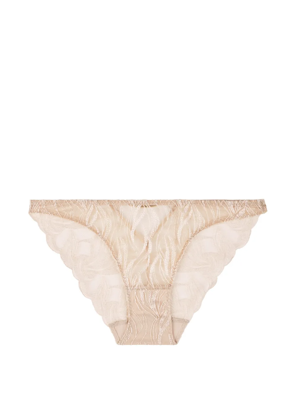 Aubade Into the Groove Slip mit Stickerei - Nude