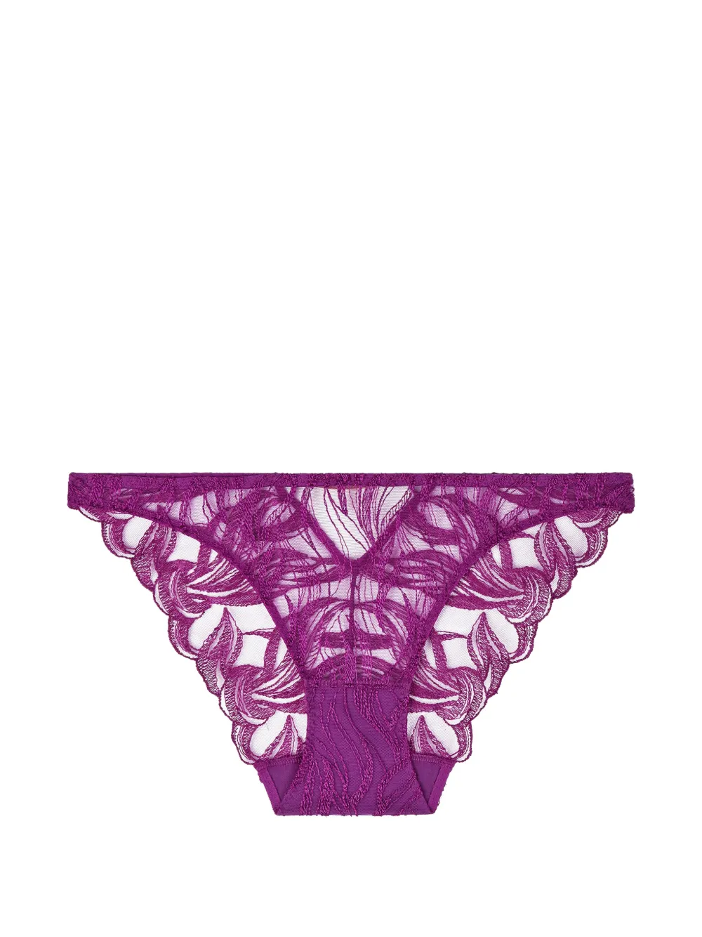 Aubade Slip Into The Groove con ricamo - Viola