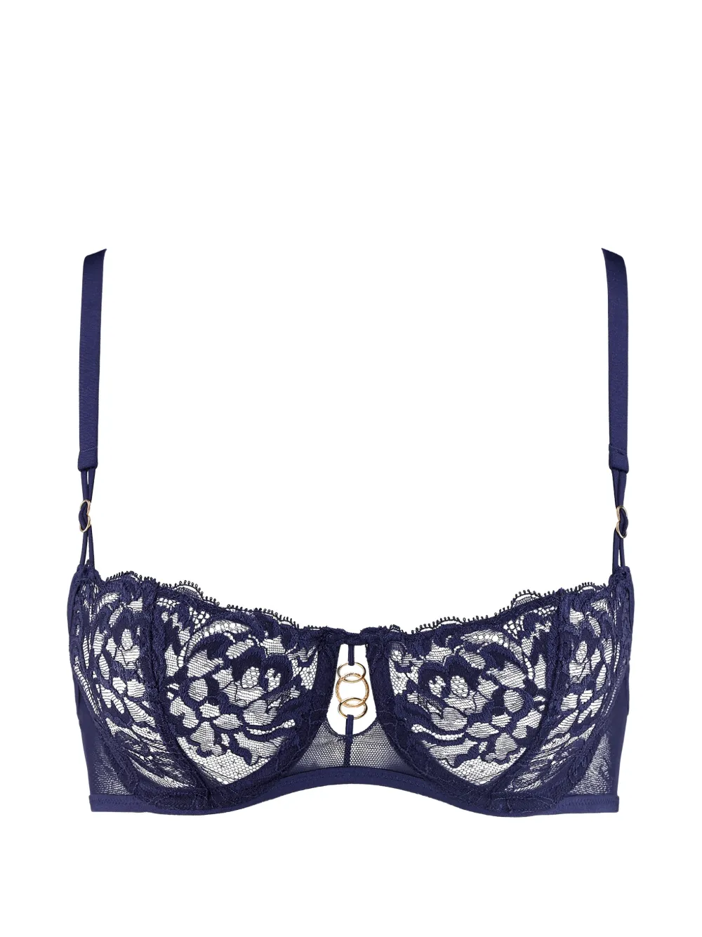 Aubade Reggiseno Feeling Myself con ricamo - Blu