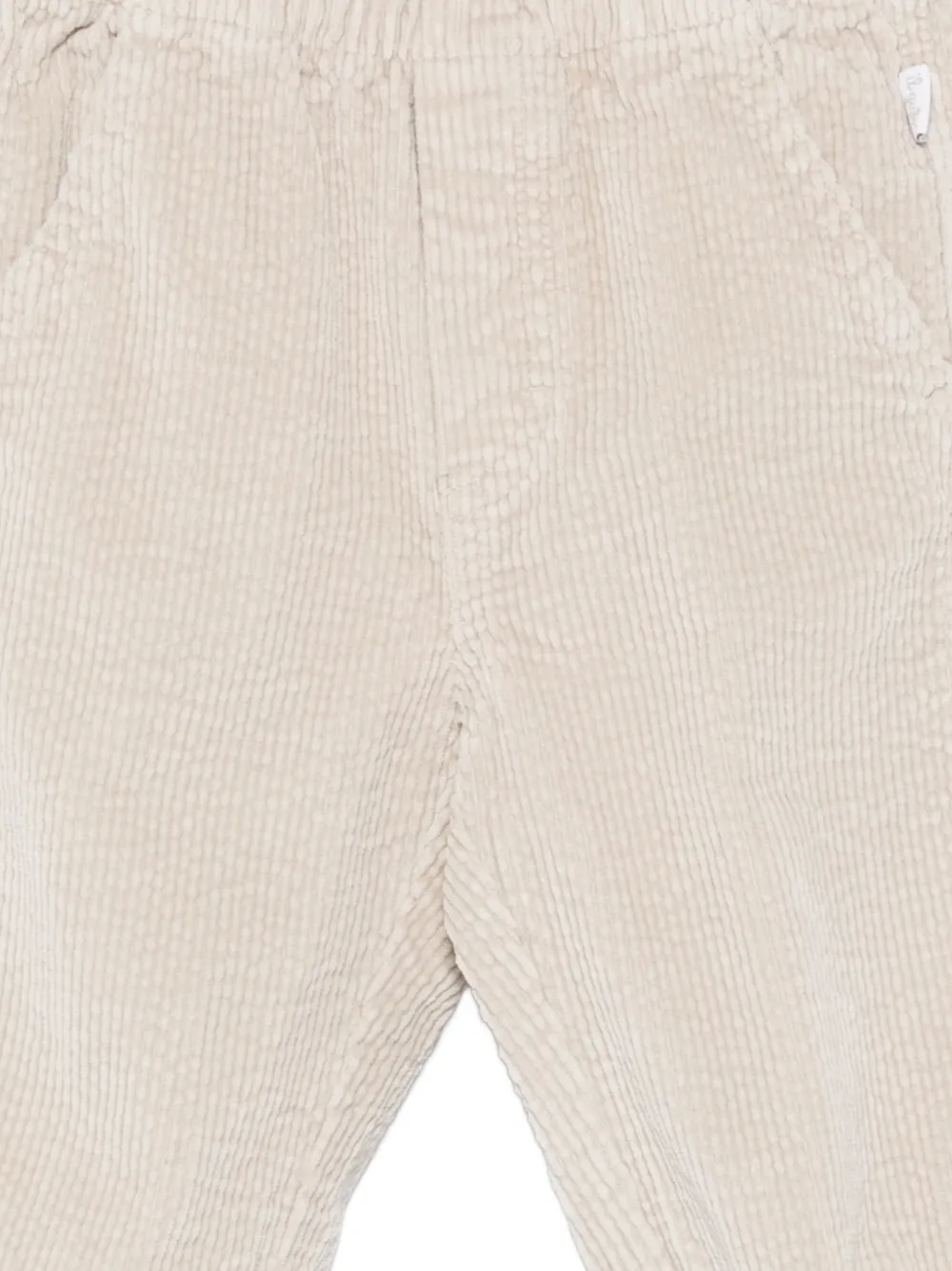 Il Gufo Broek met elastische taille Beige