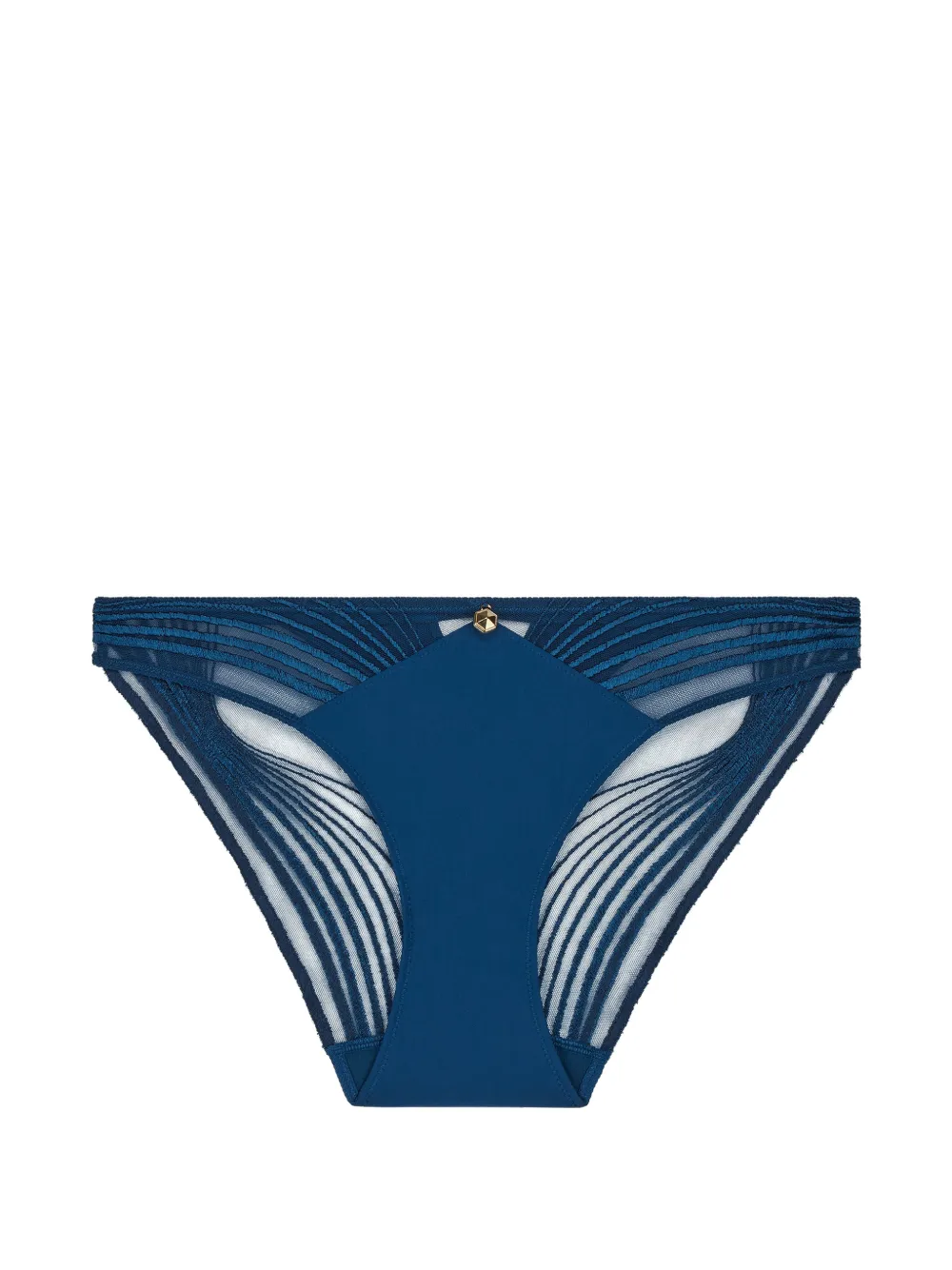 Aubade x Cindy Bruna Slip Sumptuous Waves - Blu
