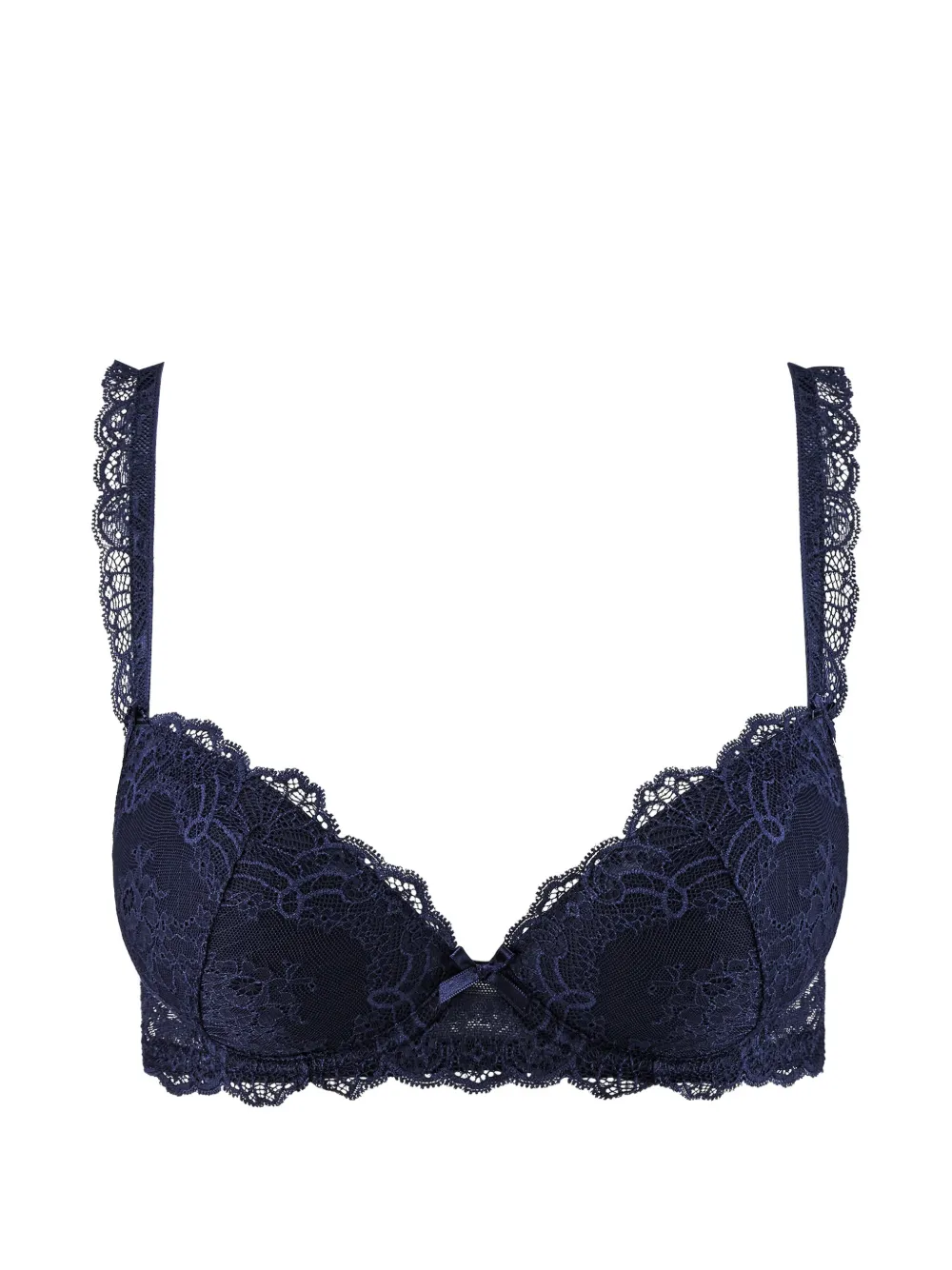Aubade Reggiseno Danse des Sens in pizzo a fiori - Blu