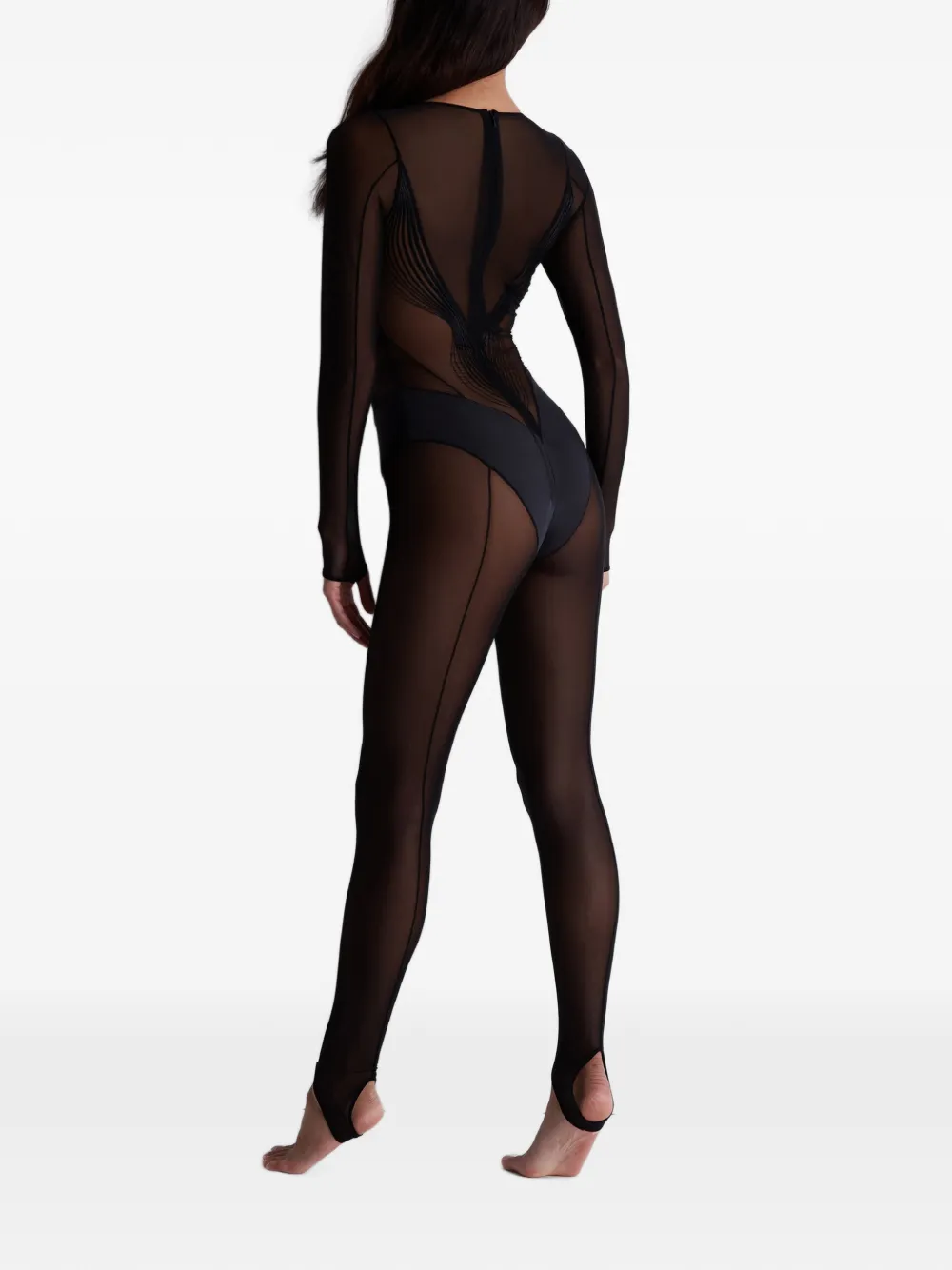 Aubade Midnight Storm catsuit Zwart