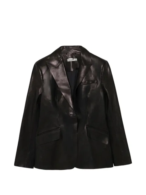 SIMKHAI  blazer Iressa en cuir