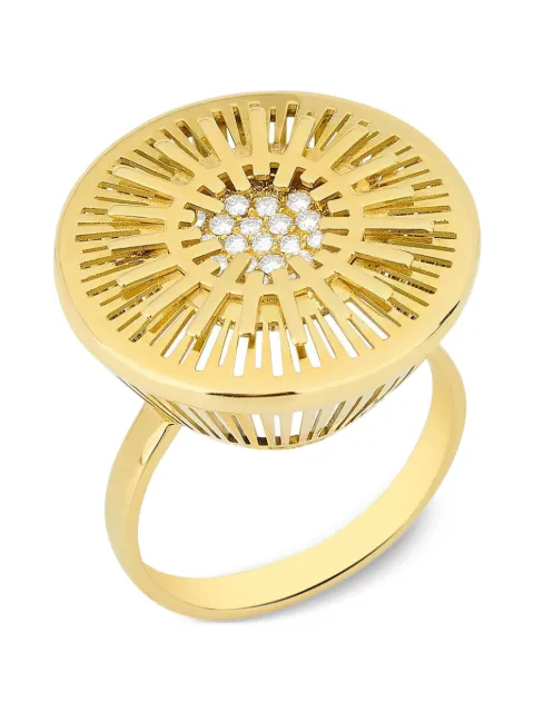 Carol Kauffmann diamond statement ring