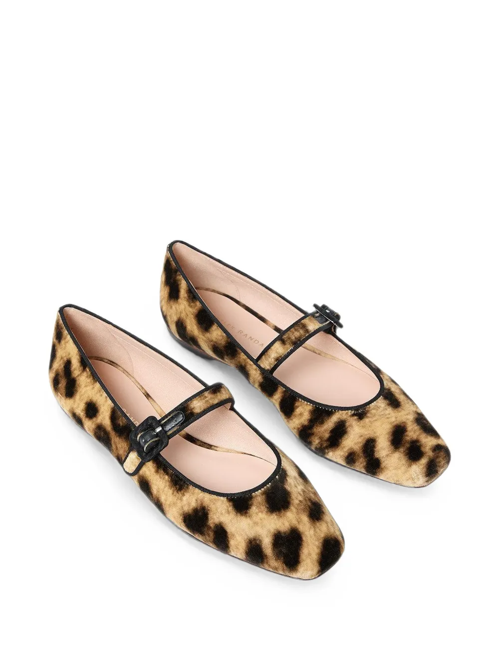 Loeffler Randall Mary Jane leopard-print ballet flats Bruin