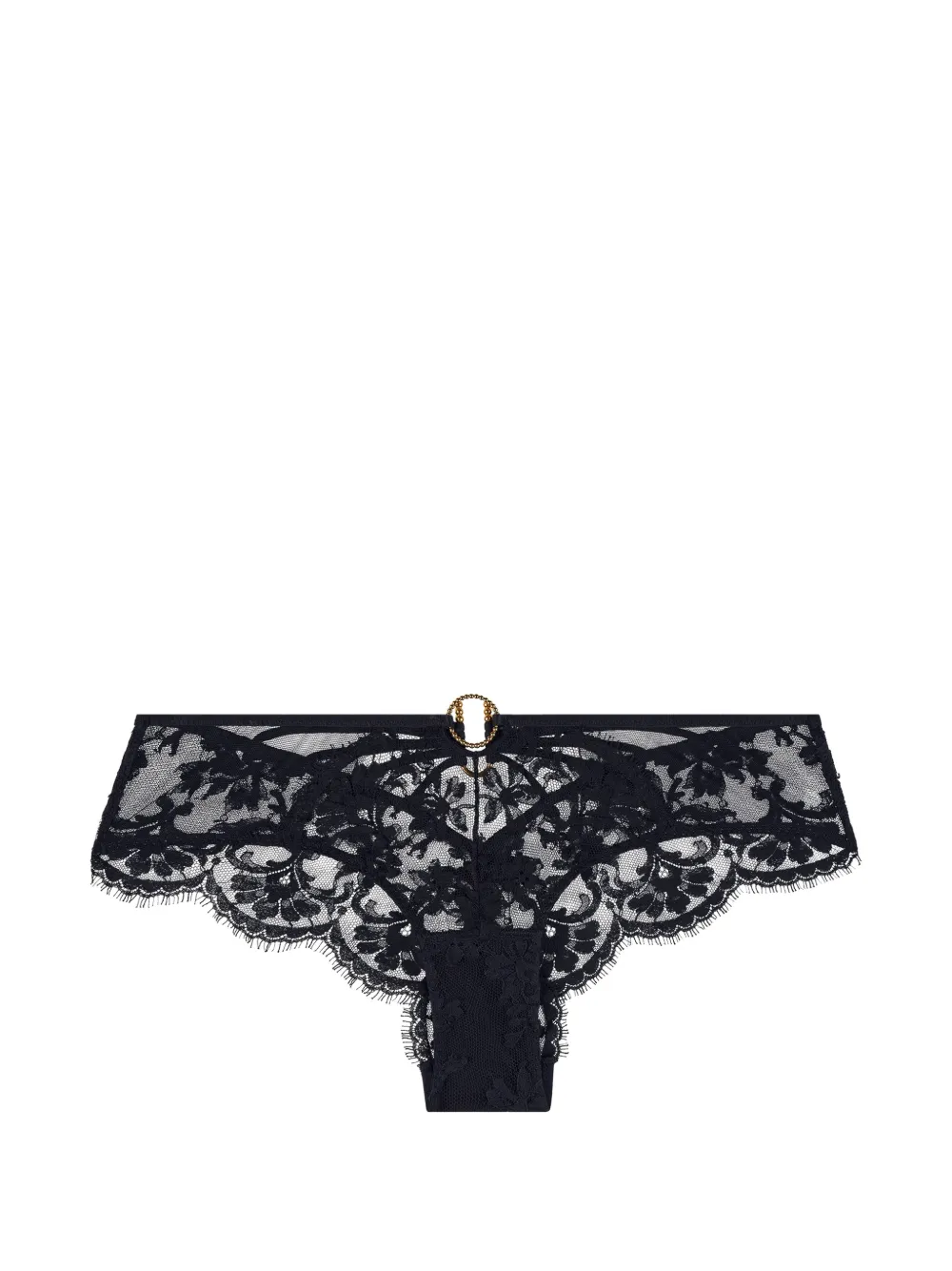 Aubade Slip Under Your Spell con inserti in pizzo - Nero