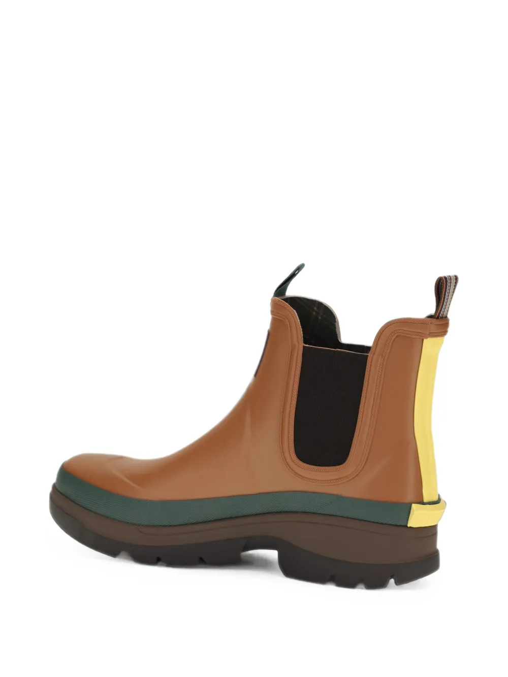 Barbour x Paul Smith chelsea-style rain boots Bruin