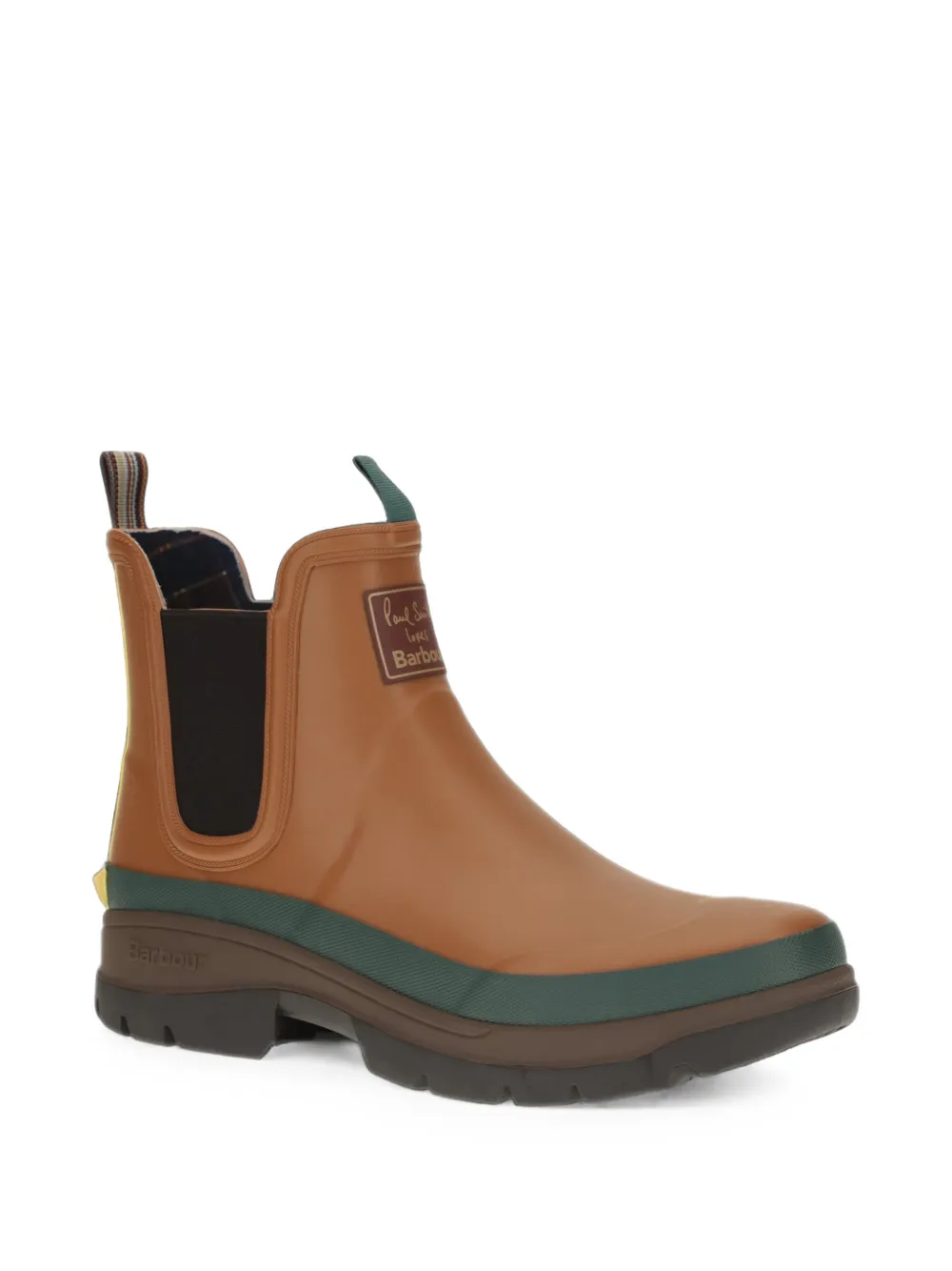 Barbour x Paul Smith chelsea-style rain boots Bruin