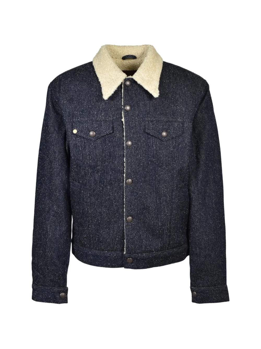 MASU MB Nep Boa trucker jacket - Blu