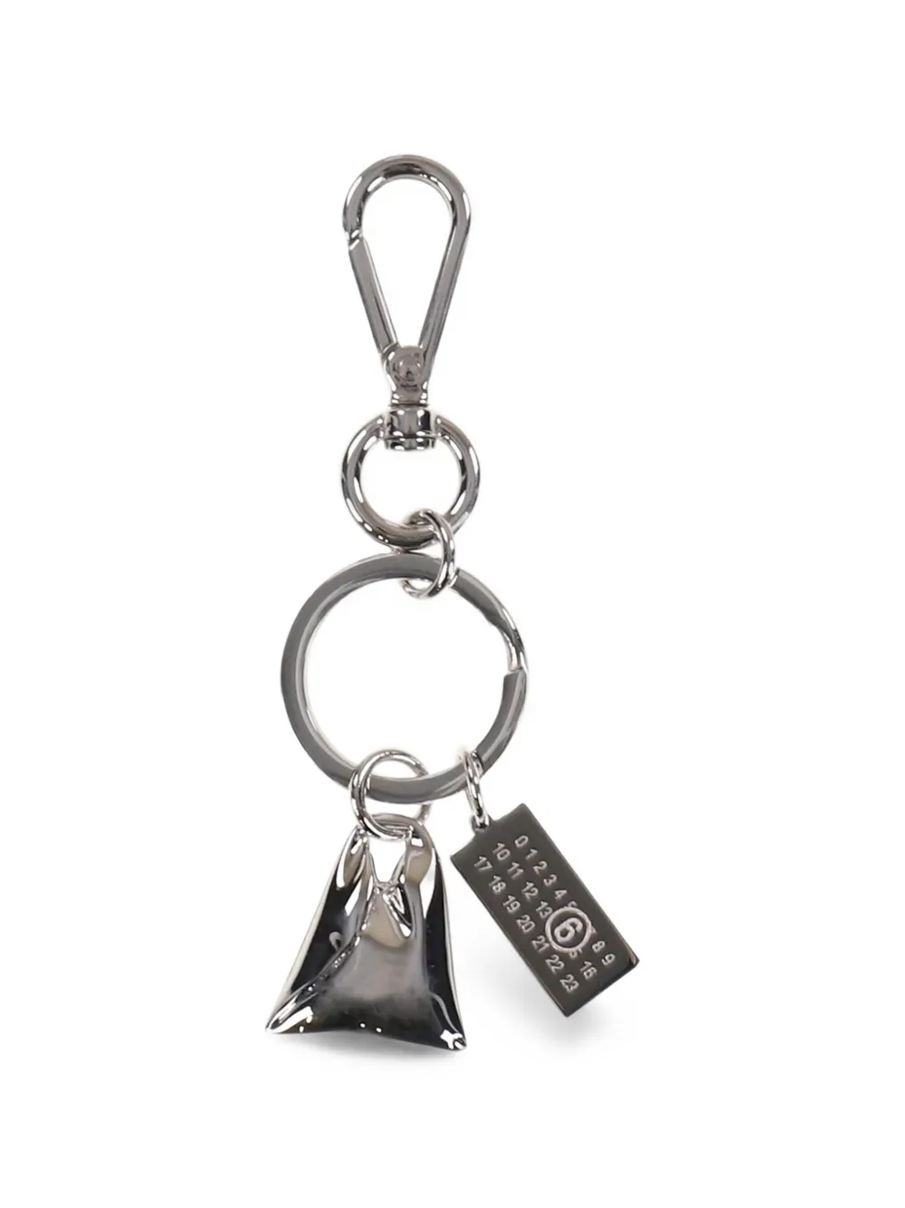 MM6 Maison Margiela bag-pendant charm - Argento