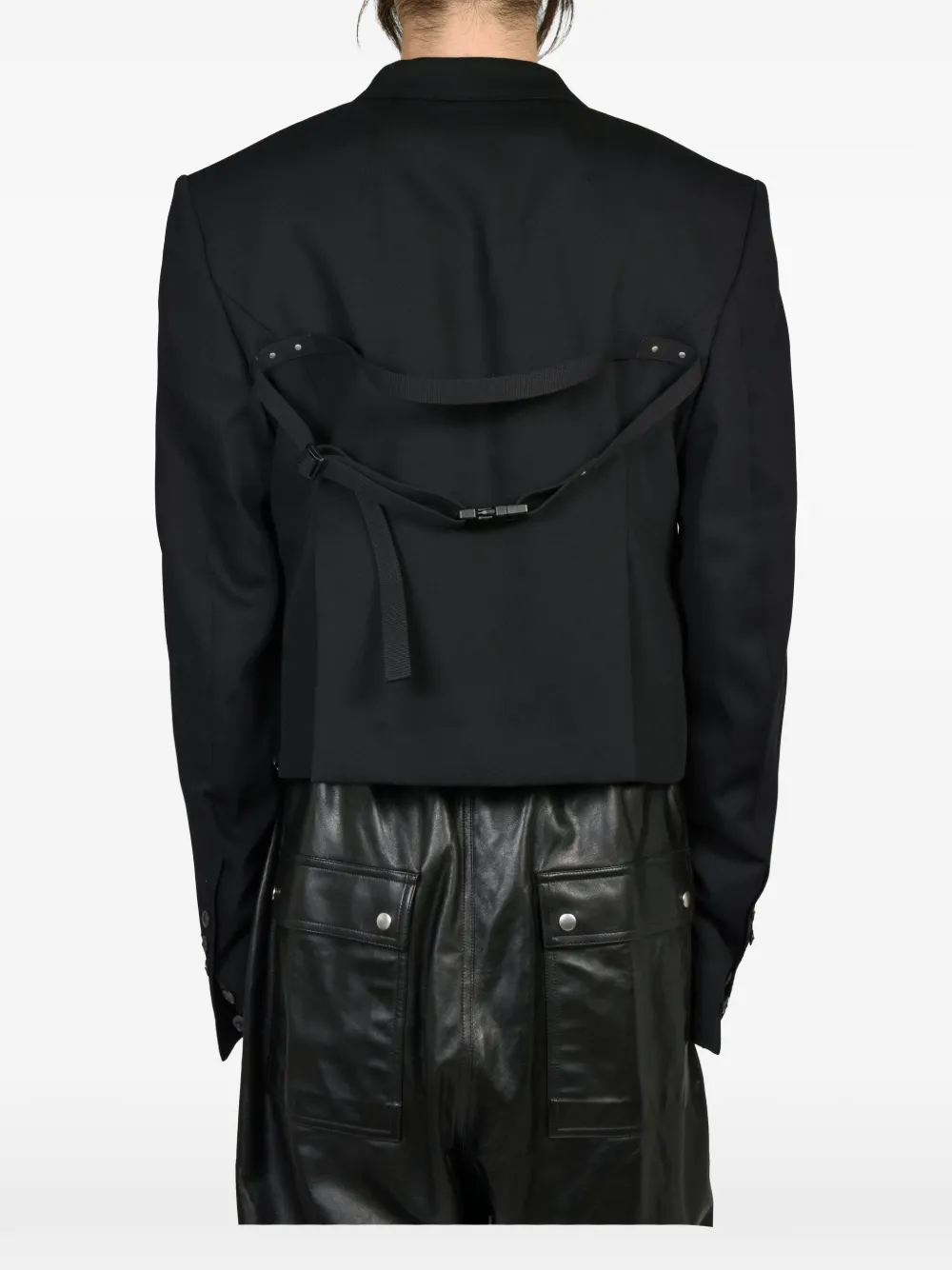 Rick Owens Alice jack met gespbandje Zwart