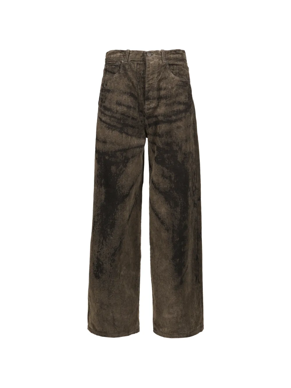 Taakk wide-leg jeans - Marrone