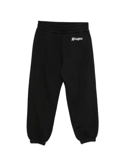 Moschino Kids logo-print track pants