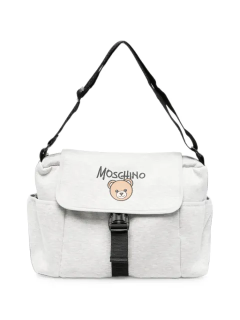 Moschino Kids Teddy Bear logo-print changing bag