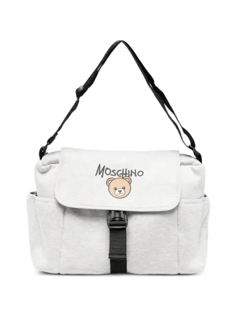 Moschino Kids pañalera con motivo Teddy Bear