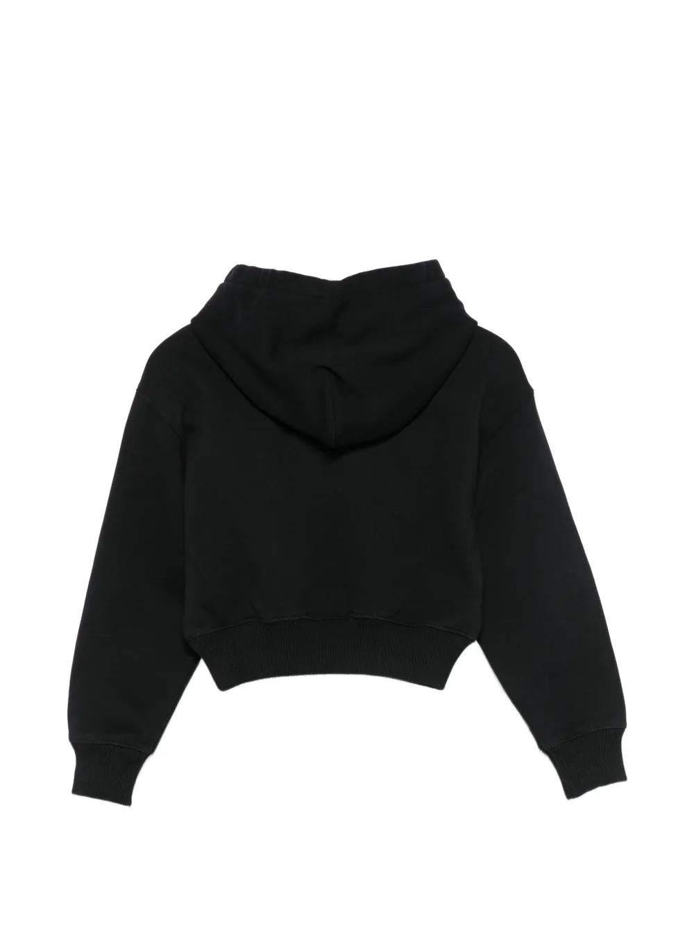 Off-White Kids Arrows-motif rhinestone-embellished hoodie Zwart