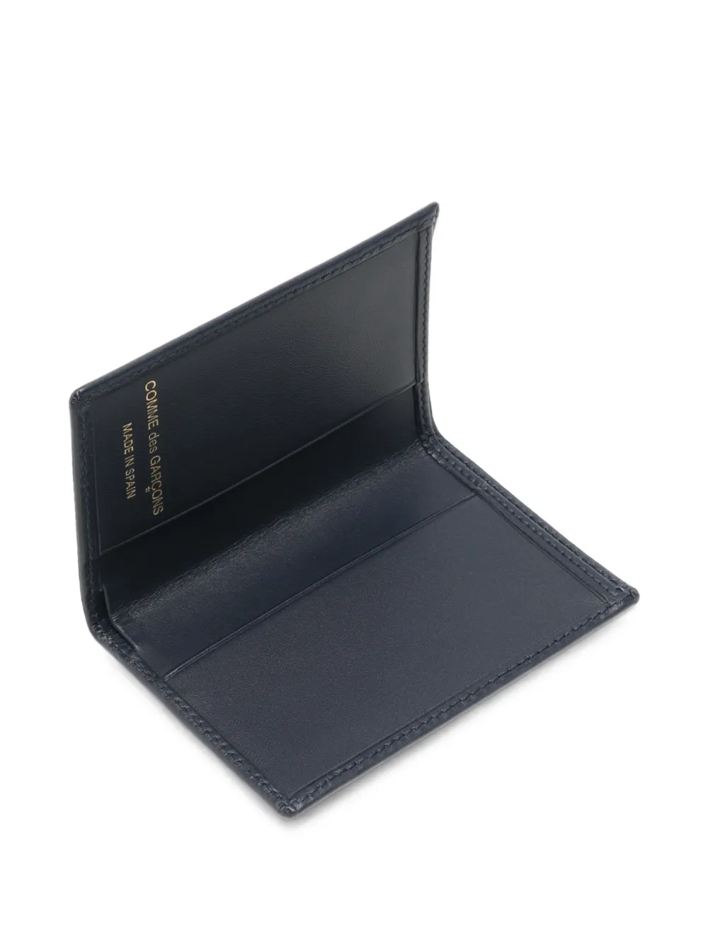 Comme Des Garçons Wallet Leren pasjeshouder Blauw