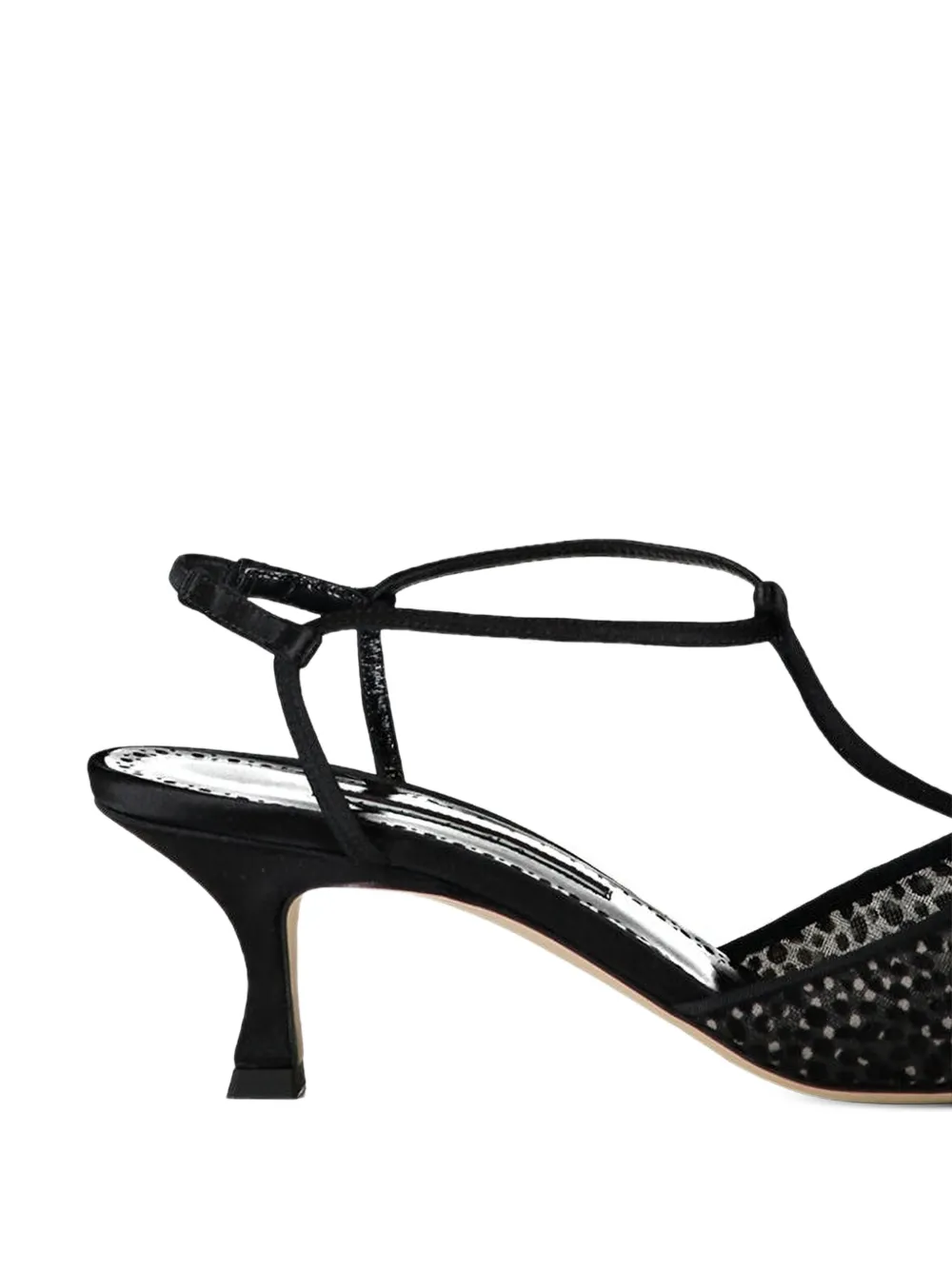 Manolo Blahnik Turgimodla T-bar pumps Zwart