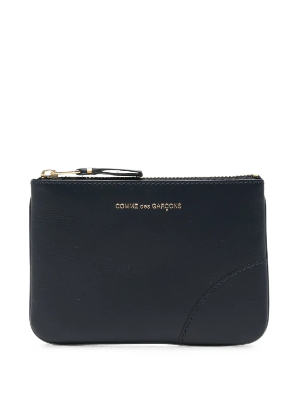 Comme Des Garçons Wallet logo-print leather wallet