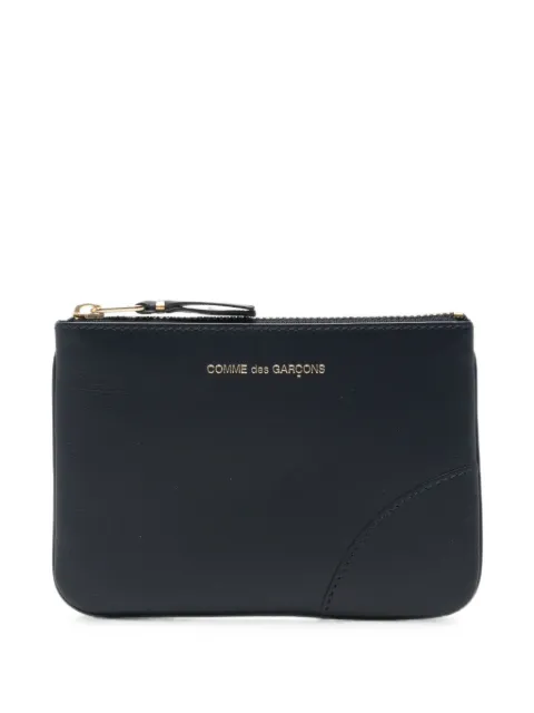 Comme Des Garçons Wallet logo-print leather wallet